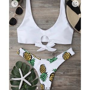 Mismatch Pineapple Bikini
